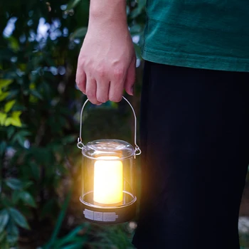 Ceholyd 5000 mAh LED çadır ışığı şarj edilebilir fener taşınabilir acil gece pazarı ışık açık ampul lamba ev el feneri