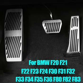 BMW için 1 2 3 4 Serisi F20 F21 F22 F23 F24 F30 F31 F32 F33 F34 F35 F36 F80 F82 GT M3 M4 Araba Gaz Pedalı Kapağı Aksesuarları