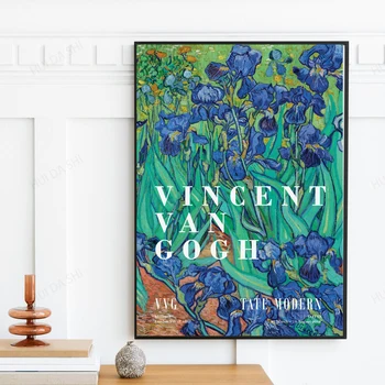Vincent Van Gogh Baskı, Duvar Yazdırılabilir Poster, Fiziksel Poster, Hediye fikri, yeni eve Taşınma Fikri, Müze Poster,