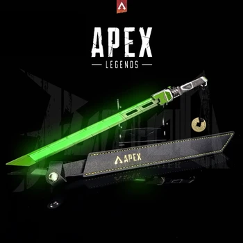 Apex Legends Kılıç Kripto Yadigarı Kızdırma Yadigarı Biwon Bıçak Katana Bıçak Anahtarlık Silah Alaşım Model Oyuncaklar Çocuklar için Hediye