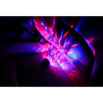 Araba sihirli USB ışık DJ RGB Mini renkli müzik ses ışık BYD F3 F0 S6 S7 E5 E6 M6 G3 G5 T3 13 lifan x60 X50