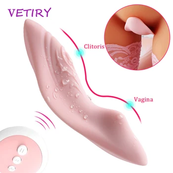 Görünmez Titreşimli Yumurta Taşınabilir Külot Vibratör Klitoral Stimülatörü Kablosuz Uzaktan Kumanda Kadın Masturbator Seks Oyuncak Kadın için