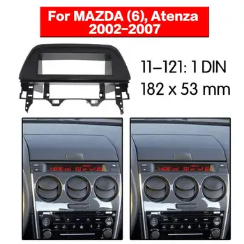 Stereo Paneli Plaka Araba Radyo Fasya Surround MAZDA (6) Atenza 2002 2003 2004 2005 2006 2007 DVD Takma Çerçeve Dash Kiti