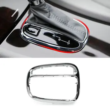 Merkezi Shifter ayar kapağı Çerçeve Vites dişli kapağı Paneli Trim Çerçeve Çerçeve Mercedes Benz C Sınıfı için W203 2032671988