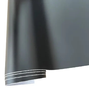 50x300cm Siyah Mat vinil araç kaplama Rulo Hava Yayın Kendinden Yapışkanlı çıkartma Sarma
