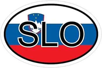 Kiwistar Slovenia SLO Car Sticker Silhouette Aufkleber Laptop Buch Gitarre Motorrad Helm Werkzeugkasten
