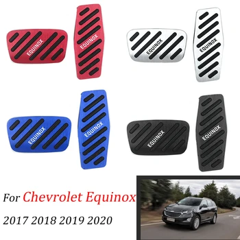 Araba Alüminyum alaşımlı Yakıt Gaz pedalı Fren pedalı Kapak Pedi Chevrolet Equinox 2017 İçin 2018 2019 2020