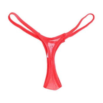 Yeni Bayan Seksi Mini Şeffaf Erotik Tanga Mikro G-String İç Çamaşırı Düşük Bel Yumuşak Külot İç Çamaşırı Örgü T-geri T-külot