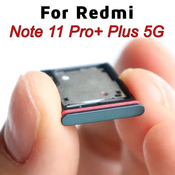 Xiaomi Redmi için Not 11 Pro Artı 5G SIM Kart Tepsileri SIM Yuvası Mikro SD Kart Tepsi Tutucu adaptör soketi Yedek Siyah Yeşil