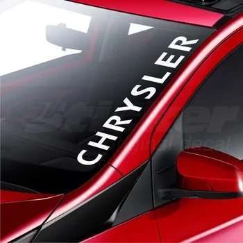 Chrysler için araç camı çıkartma amblem logo 300C 300M Concorde Crossfire Şekillendirici