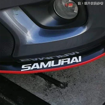 S356 Araba Ön Dudak dekorasyon çıkartmaları Vinil Çıkartmaları Samurai Mixsuper Su Geçirmez Japon JDM Modifikasyon Kelimeler Moda Stil