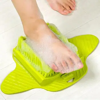 Plastik Banyo Duş ayak fırçası Scrubber Banyo Ayakkabı Ayak masaj terlikleri Fırça Fırçalayın Peeling Spa Duş Ölü Deri Kaldırmak