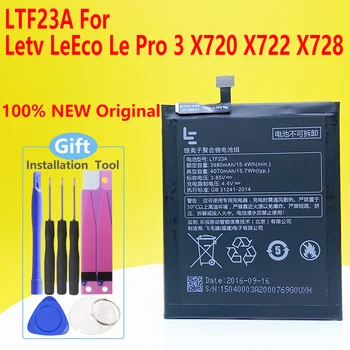 Yeni Orijinal LTF23A 4070 mAh Pil Için Letv LeEco Le Pro 3X720X722X728X727X725 Cep Telefonu + Takip Numarası