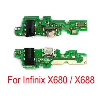 USB şarj portu Kurulu Dock Priz jack konnektörü Flex Kablo Infinix X680 X688 USB Şarj Kurulu Infinix Sıcak 9 Oyun