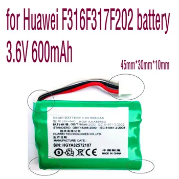 Yüksek kalite 600mah Huawei F360 F202 F316 F317 HNBAAA600-31 kablosuz sabit telsiz telefon sabit hat şarj edilebilir pil